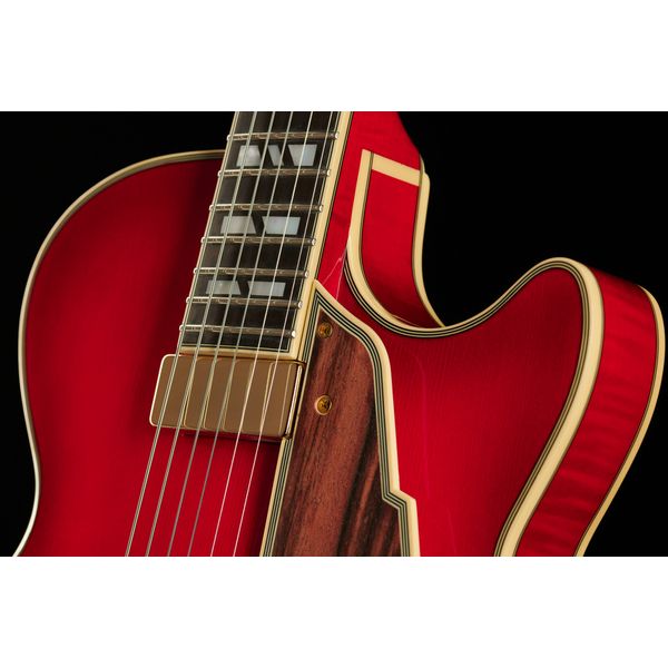 DAngelico Excel SS Soho Dark Cherry Burs