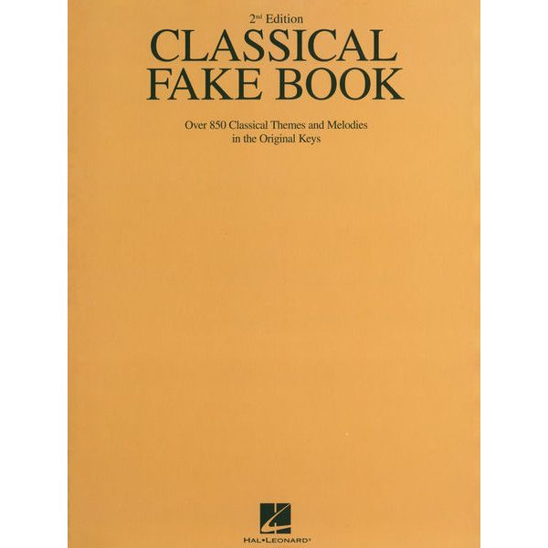 Hal Leonard Classical Fake Book