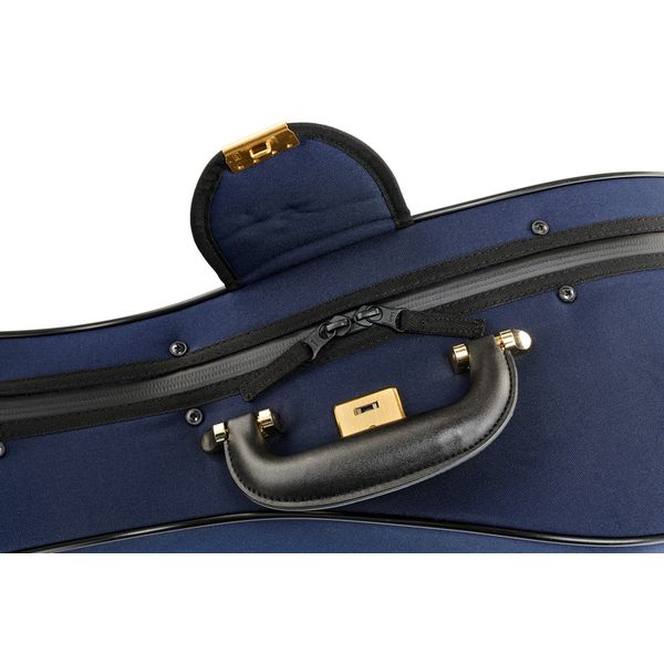 Super Light Round Mandolin Case BL