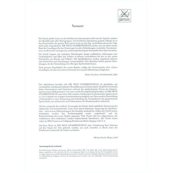 Ricordi Die neue Gitarrenschule 1