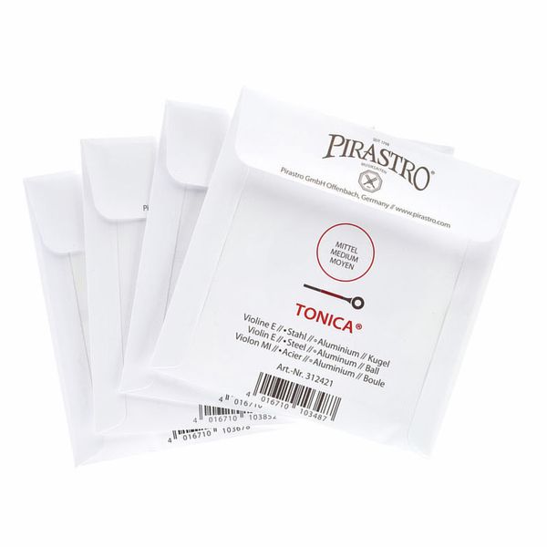 Pirastro Tonica Violin 4/4 Alu med. BTL
