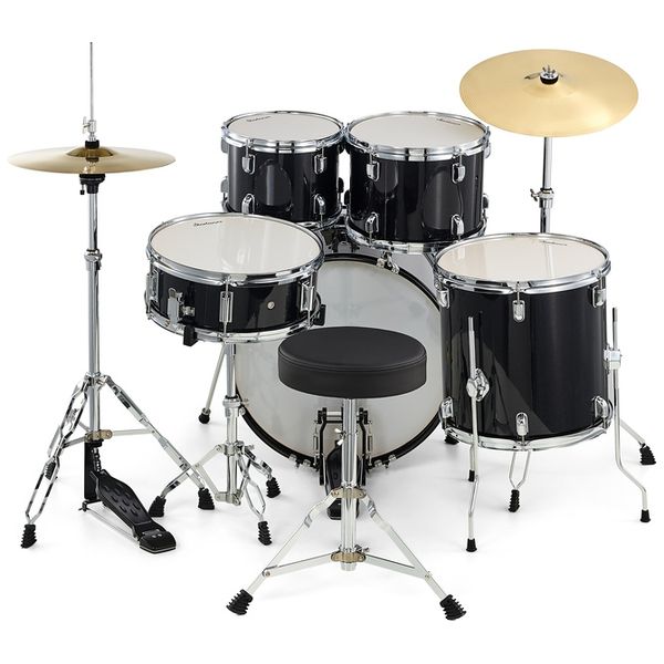 Startone Star Drum Set Studio Bundle BK