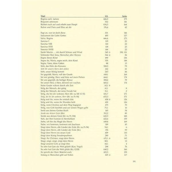 Brenreiter Intonationen zum Gotteslob