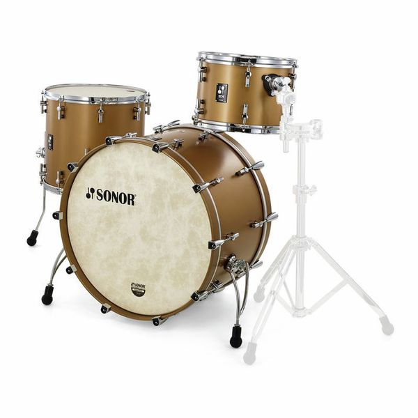Sonor SQ1 Rock GT Satin Gold Metal.