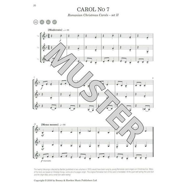 Boosey & Hawkes Bartok Duos & Trios Clarinet