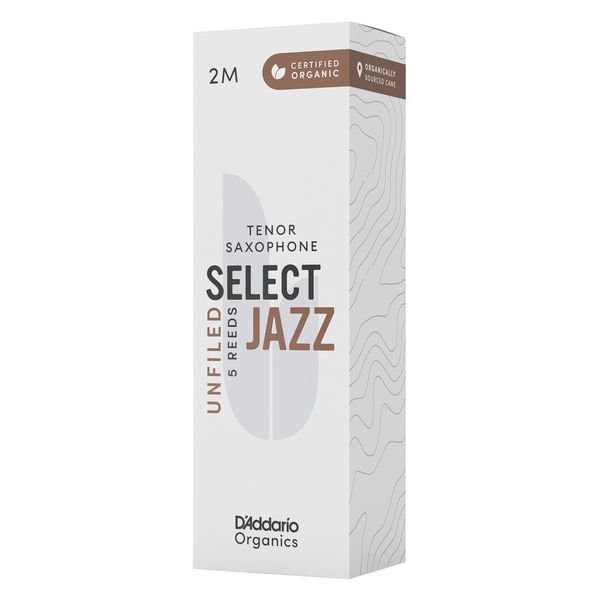 DAddario Woodwinds Organic Sel. Jazz Unf. TEN 2M