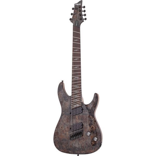 Schecter Omen Elite-7 MS Charcoal