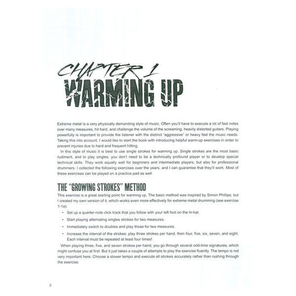 Hal Leonard Extreme Metal Drumming