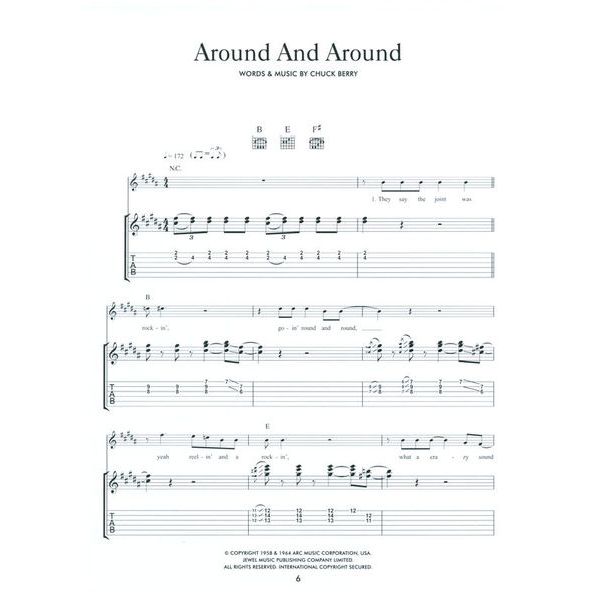 Wise Publications Chuck Berry 1926-2017