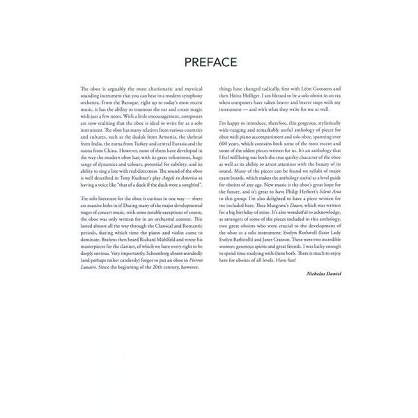 Chester Music Oboe Anthology