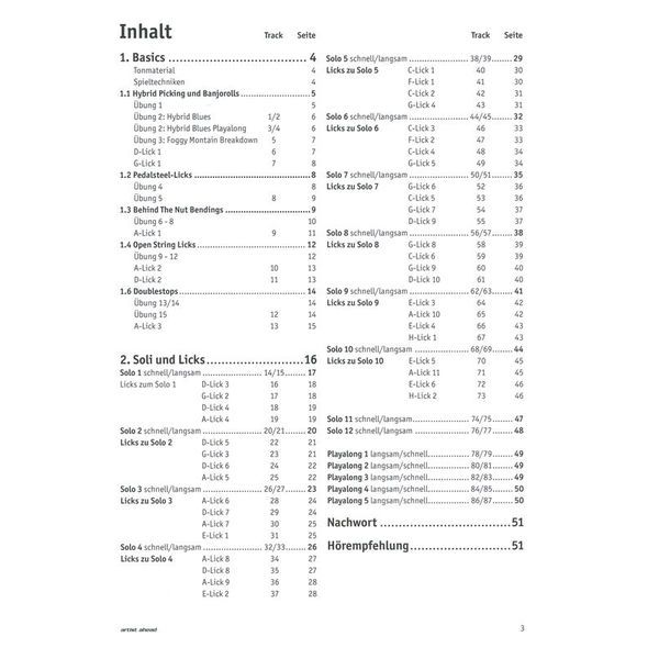 Artist Ahead Musikverlag Country-Gitarre