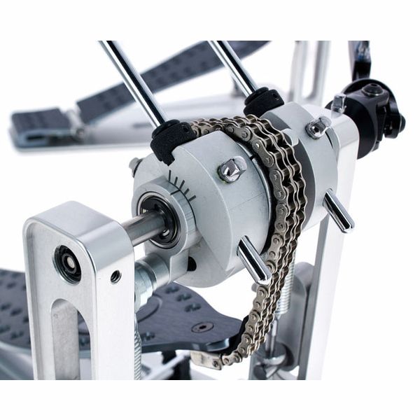 DW MCD Double Pedal Gun Metal