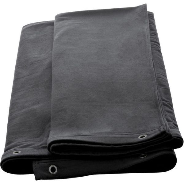 Stairville Curtain 300g/m 3.0x3.0m Bk