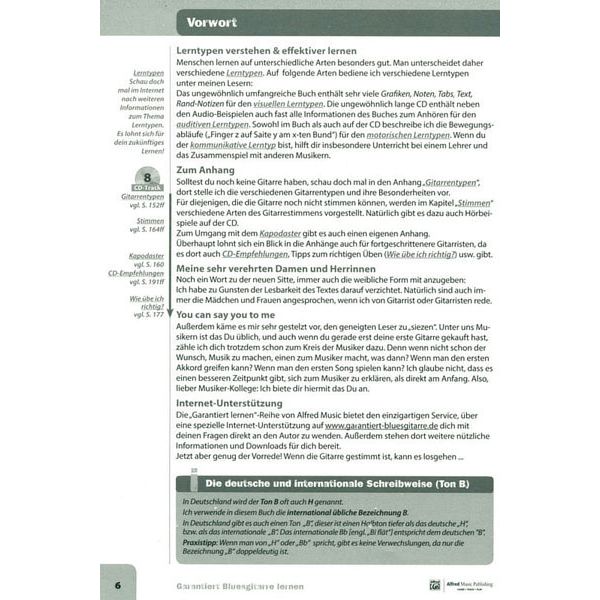 Alfred Music Publishing Garantiert Bluesgitarre lernen