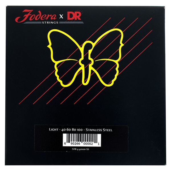 Fodera x DR 4-String Set Light Steel