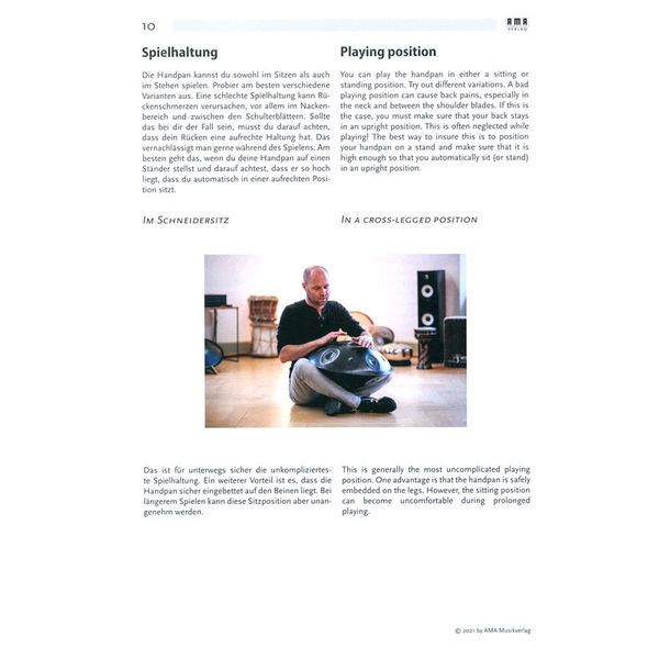 AMA Verlag Playing Handpan