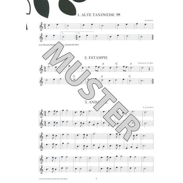 Schott Altblockflöten-Spielbuch