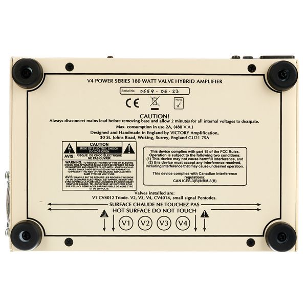 Victory Amplifiers V4 Duchess Power Amp TN-HP