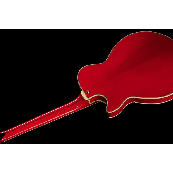 DAngelico Excel SS Soho Dark Cherry Burs