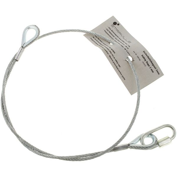 Stairville Safety Set 80cm/3mm 10pcs.