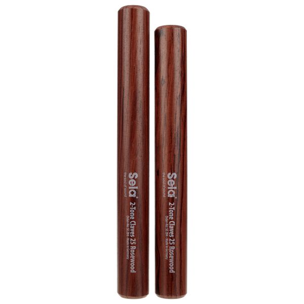 Sela 2-tone claves 25 Rosewood