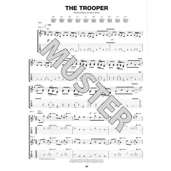 Wise Publications Iron Maiden Somewhere Back In