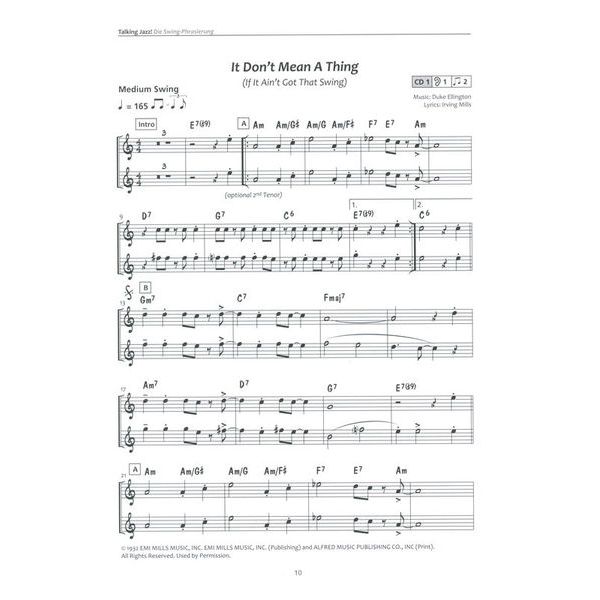 Edition Dux Jazz Club T-Sax