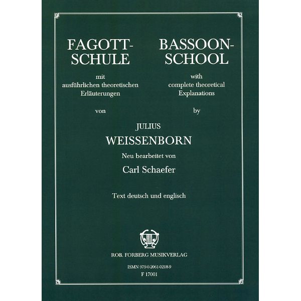 Robert Forberg Musikverlag Fagott-Schule