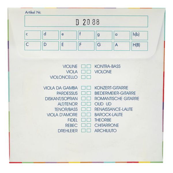 Kürschner D2088 Tenor / Bass Gamba Str.