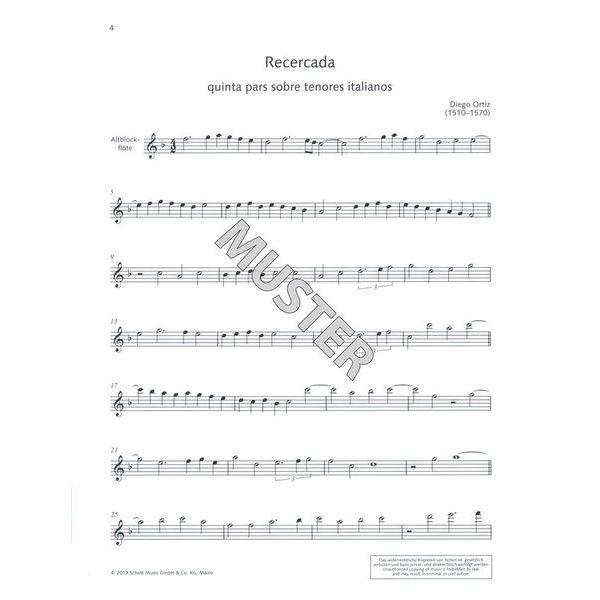 Schott Altblockflöten-Konzertbuch