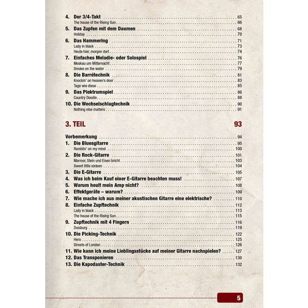 Voggenreiter  Bursch Gitarrenbuch 1