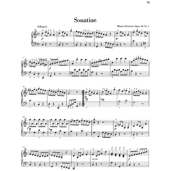 Henle Verlag Klassik und Romantik 1