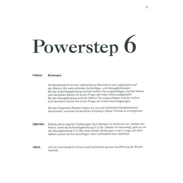 Edition Dux Play Guitar Powersteps 2