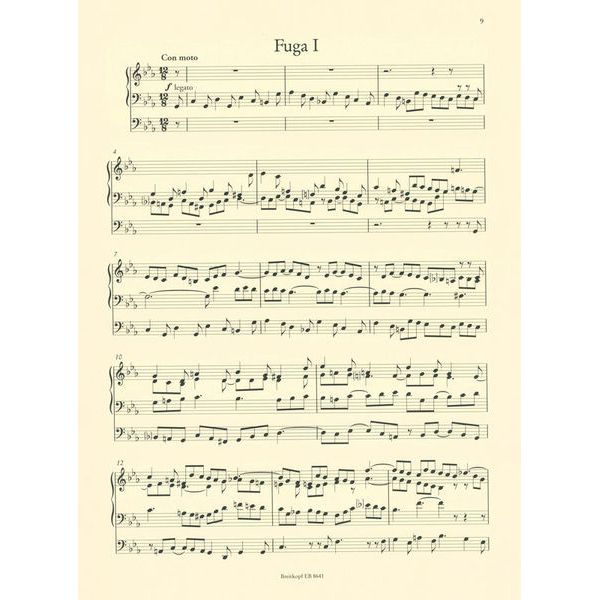 Breitkopf & Hrtel Mendelssohn Orgelwerke 1