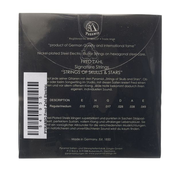 Pyramid Fred Zahl Electric Signature