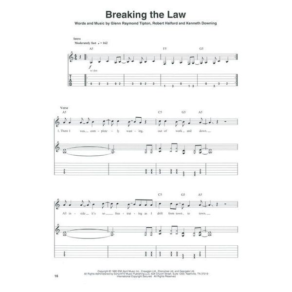 Hal Leonard Guitar Play-Along Judas Priest