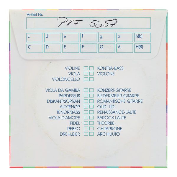 Kürschner Large Theorbo Single String g