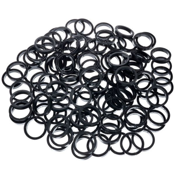 Stairville Snap Protector Ring Bk 100pcs