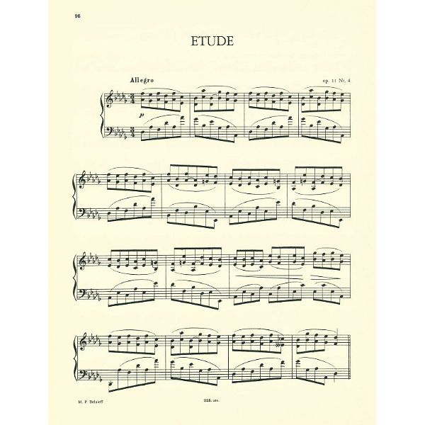 M.P. Belaieff Musikverlag Rimski-KorsakowQuatre Morceaux