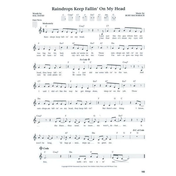 Hal Leonard The Daily Ukulele 365 Songs