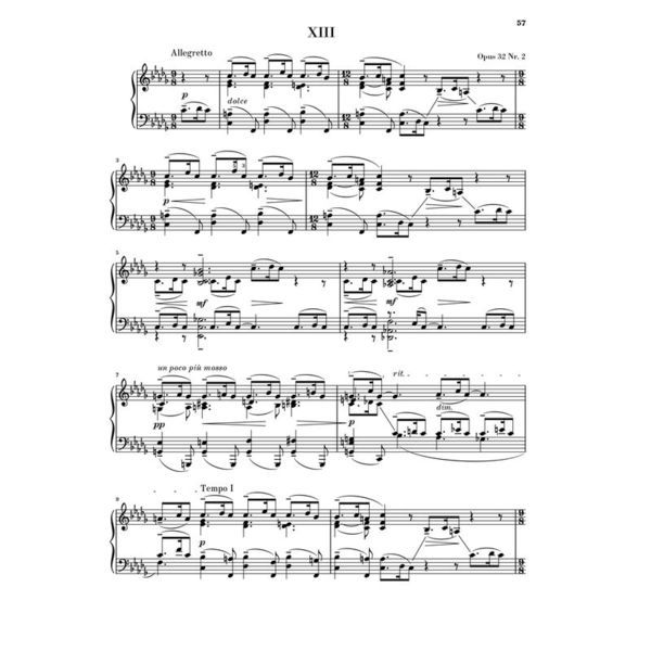 Henle Verlag Rachmaninow 24 Préludes