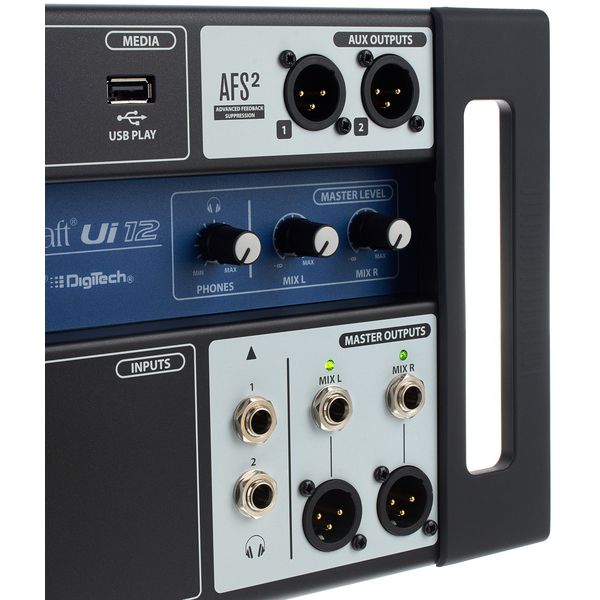 Soundcraft Ui12 Case Bundle