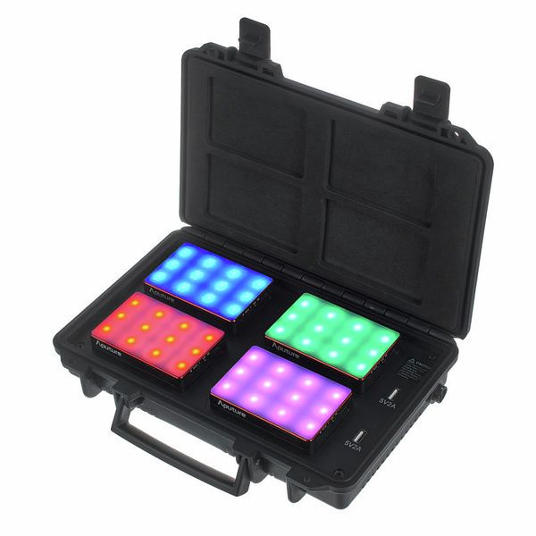 Aputure MC 4-Light Travel Kit
