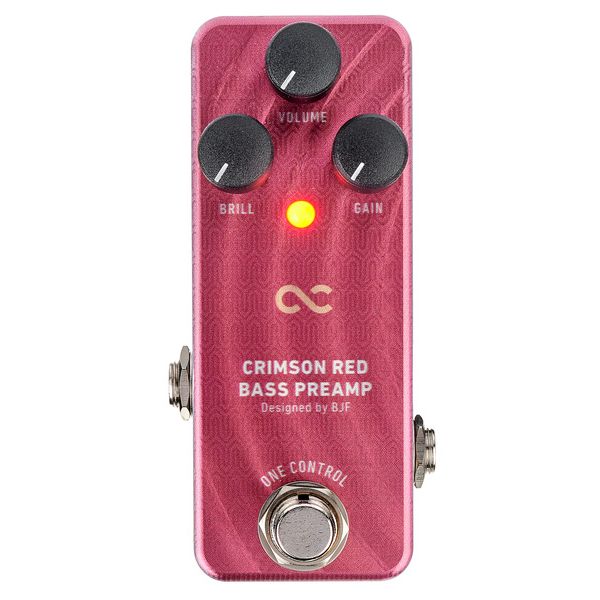 One Control Crimson Red Bass Preamp