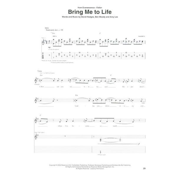 Hal Leonard Alternative Rock Guitar Tab