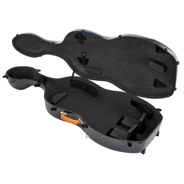 Alpha Case Alpha Carbon Cello Case BL 3D