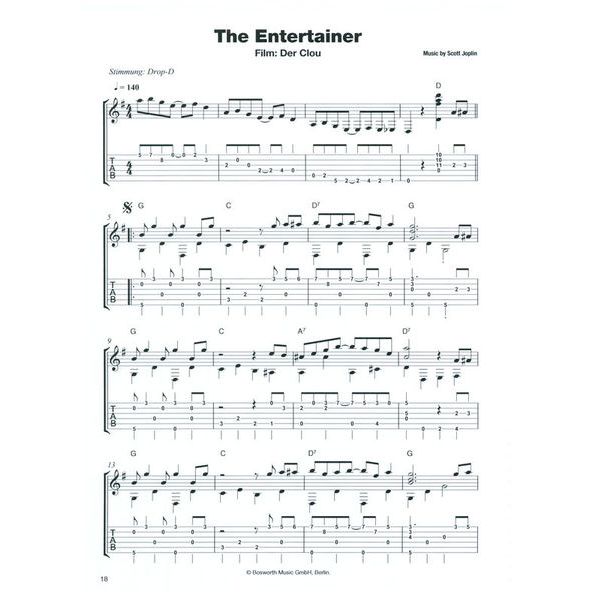 Bosworth 50 Filmhits for Gitarre