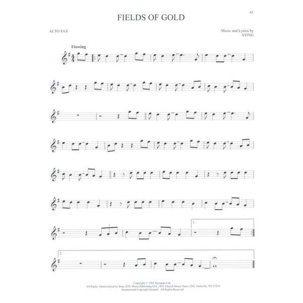 Hal Leonard 101 Hit Songs For Alt Sax