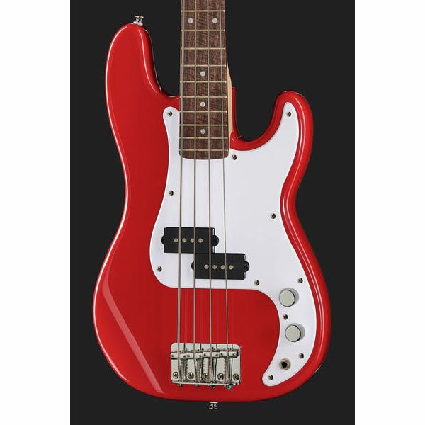 Squier Mini P Bass Dakota Red