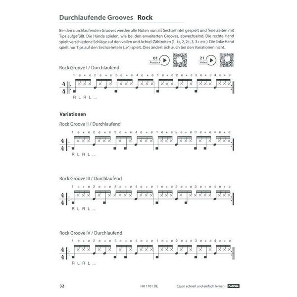 Cascha Cajon Schnell und einfach